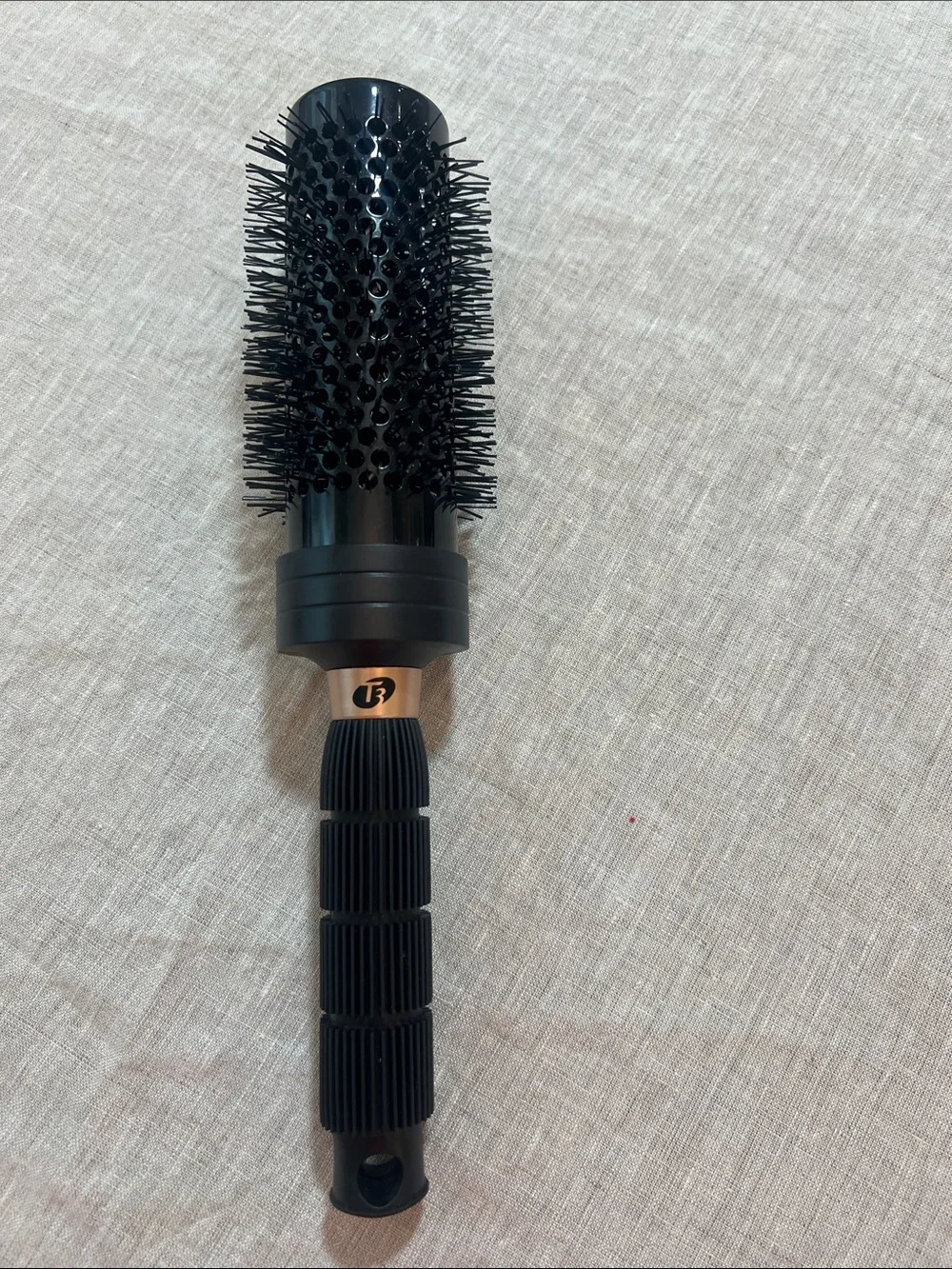 T3 Black and Gold Anti-Gravity Barrel Brush | Round Vent Brush. NWOT